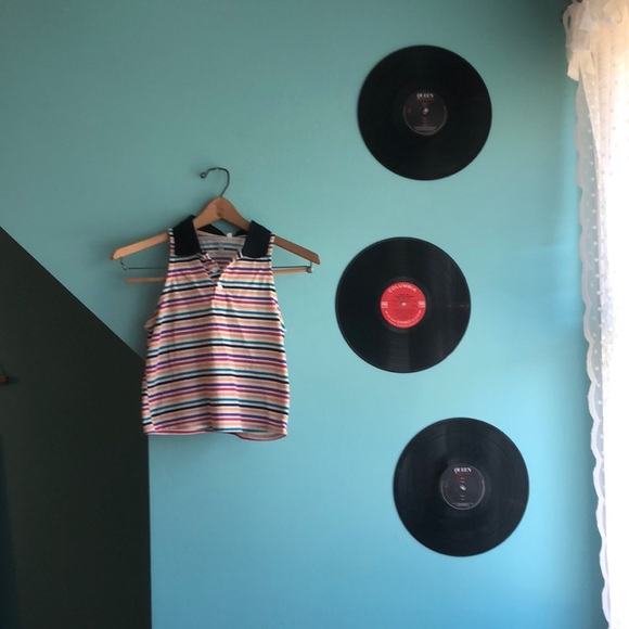 striped crop top - Picture 1 of 2